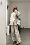 Aviva Jifei Xue staining soft parachute pants SS23-PP-FS
